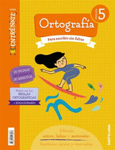 CUADERNO ORTOGRAFIA SERIE ENTRENATE 5 PRIMARIA | Varios autores | 9788414113578 (Santillana)